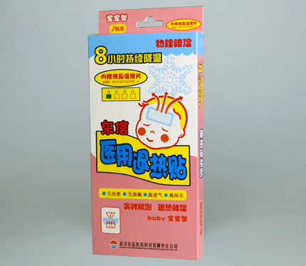 專利退熱貼，退熱效果看得見